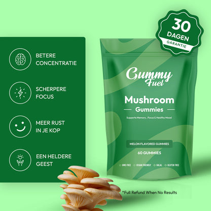 Super Mushroom Gummies - Buy 1 Get 1 Free